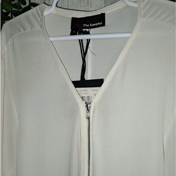 The Kooples Silk Georgette Blouse - Picture 4 of 6